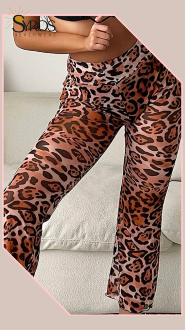 Pantalon malla animal print Talla S