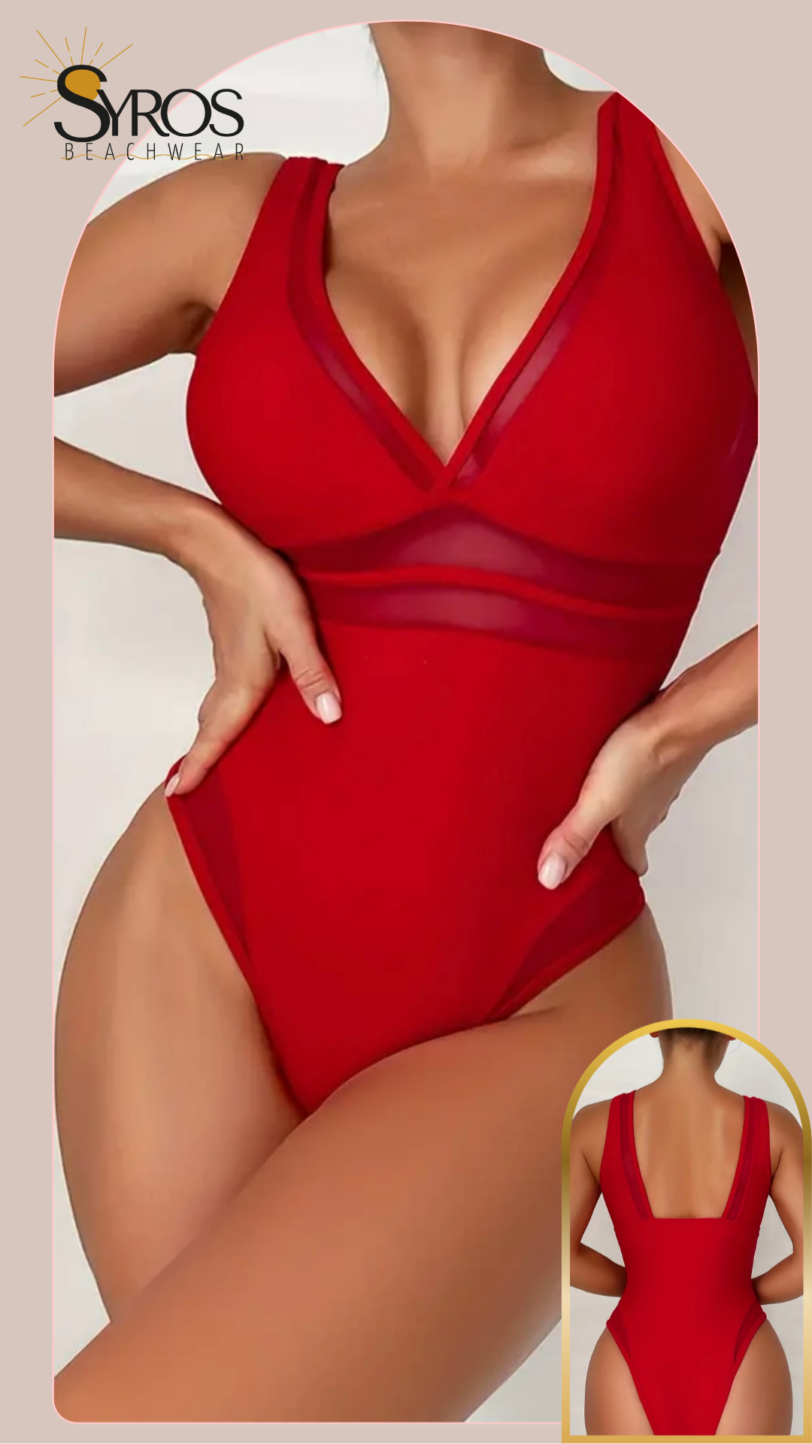 rojo con transparecia