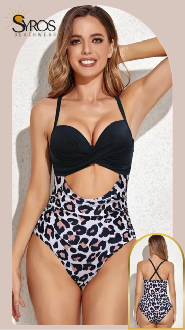 push up negro panty estampada animal print