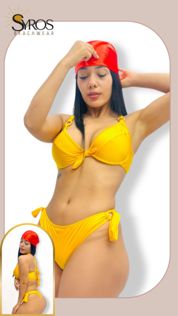 Push up amarillo dixie semi hilo ajustable