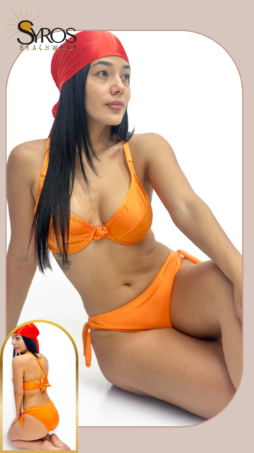 Push up Naranja claro dixie panty ajustable