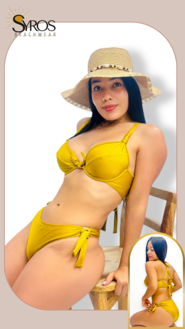 Push up mostaza dixie panty completa ajustable