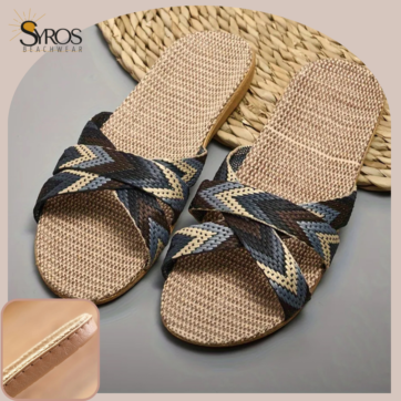 Slip-on Sandalias ligeras planas confort Grises