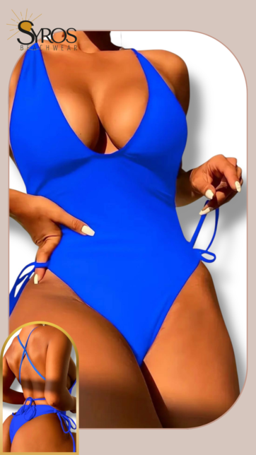 azul rey alto escotado