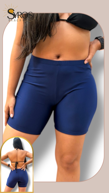 Short de Lycra azul marino Talla M