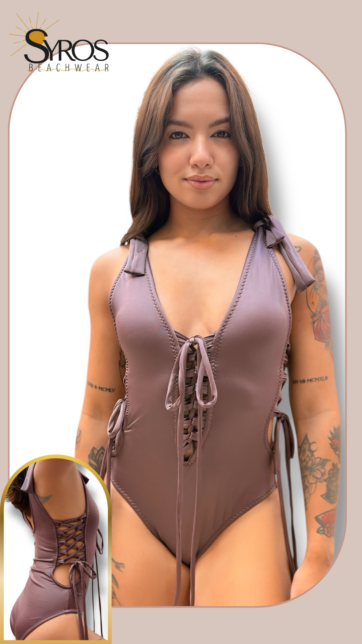 Entero Uva trenzado delantero y costados