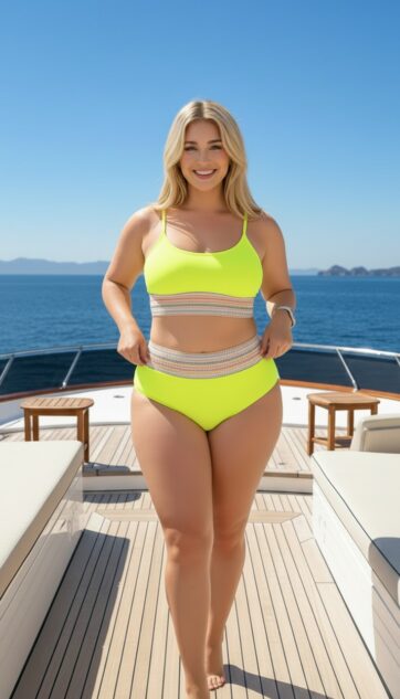 Amarillo con fajin de colores panty alta