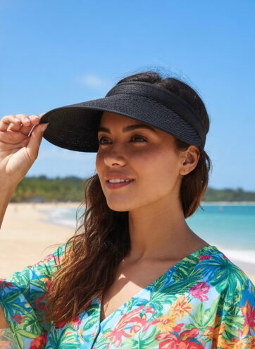 Visera Negra cintillo