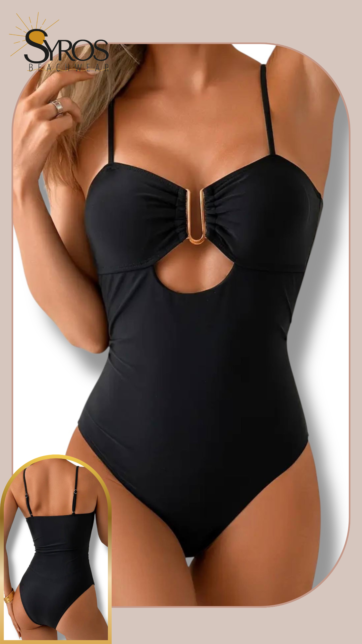 Glam negro con U metalica DD